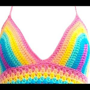 Crotchet bikini/halter tops